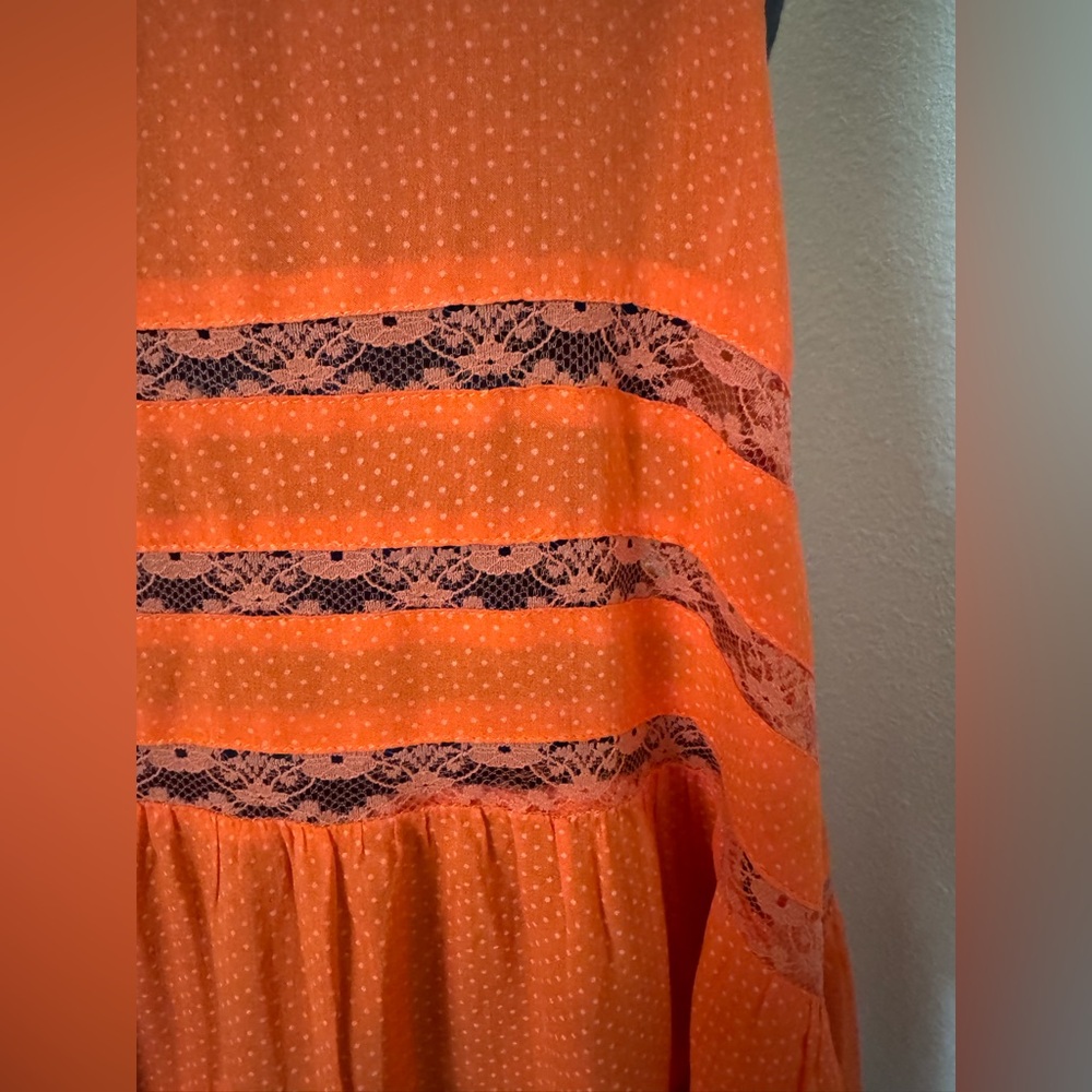 free people Voile and Lace Trapeze Slip - Picture 4 of 6